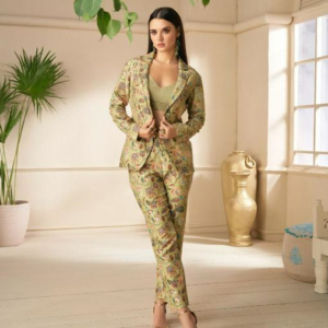 Green Blazer Set