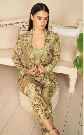 Green Blazer Set - Image 2
