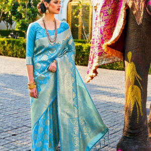 Designer Handloom Silk Sari