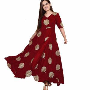 Block Printed Celebration Kurtis